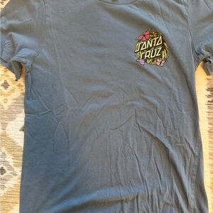 Santa Cruz Skateboards Tee with Colorful Logo